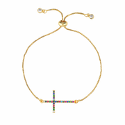 Brățară damă din cupru cu pietre create în laborator